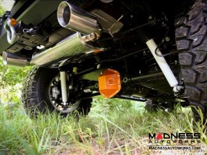 Jeep Wrangler JK Axle Back Exhaust System Kit - Stainless Steel